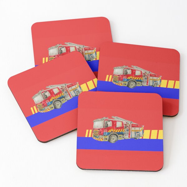 Item preview, New Zealand Fire engine other items designed and sold by Truck drawing art.