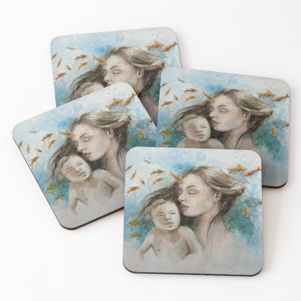Item preview, Water Babies  designed and sold by HelenBeverley.