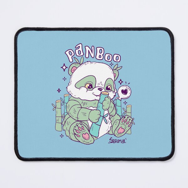 Item preview, Panboo - Bamboo Panda pun vector artwork designed and sold by SPIRIMAL.