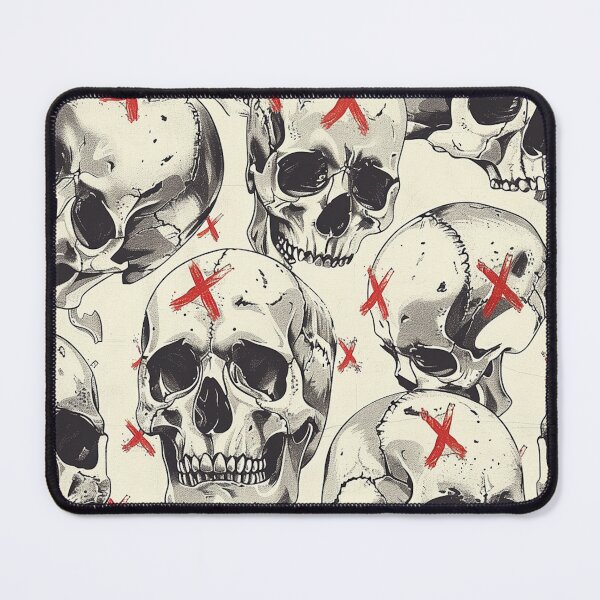 Item preview, Skulls and crosses pattern designed and sold by Vkinsify.