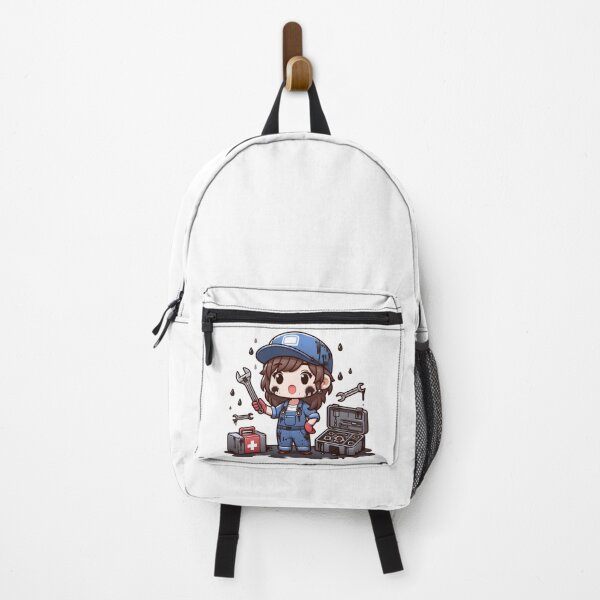 Item preview, Kawaii Mechanic: Covered In Oil Stains designed and sold by CanvasCutie.