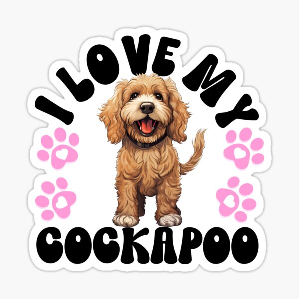 Item preview, I Love My Cockapoo designed and sold by TheAnimalZ00.