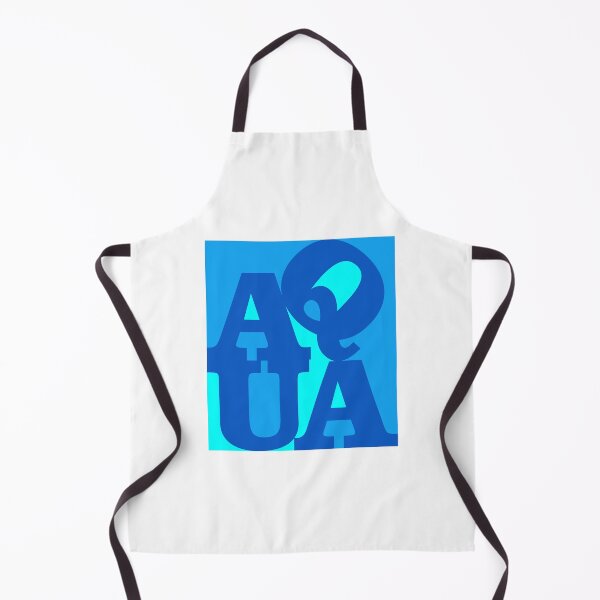 Item preview, Aqua NYC Modern Art Blue designed and sold by Logo-A-GoGo.