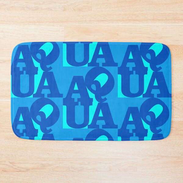 Item preview, Aqua NYC Modern Art Blue designed and sold by Logo-A-GoGo.
