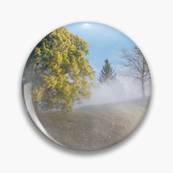 Item preview, Foggy Hillside Slovenia designed and sold by PhotoArt by Joan Carroll.