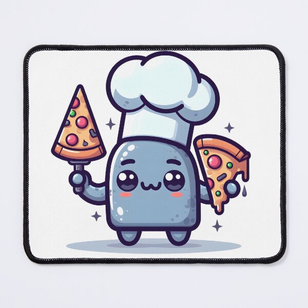 Item preview, Kawaii Charming Golem With A Chef'S Hat designed and sold by CanvasCutie.