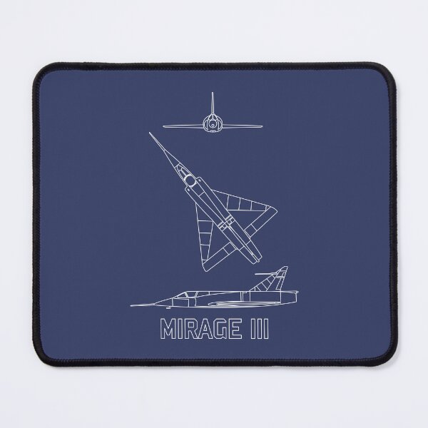 Item preview, Mirage III French Jet Plane Blueprint Diagrams designed and sold by MilitaryMart.