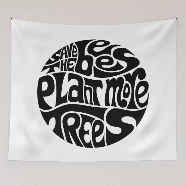 Item preview, Save The Bees, Plant More Trees designed and sold by DarkSunglasses.