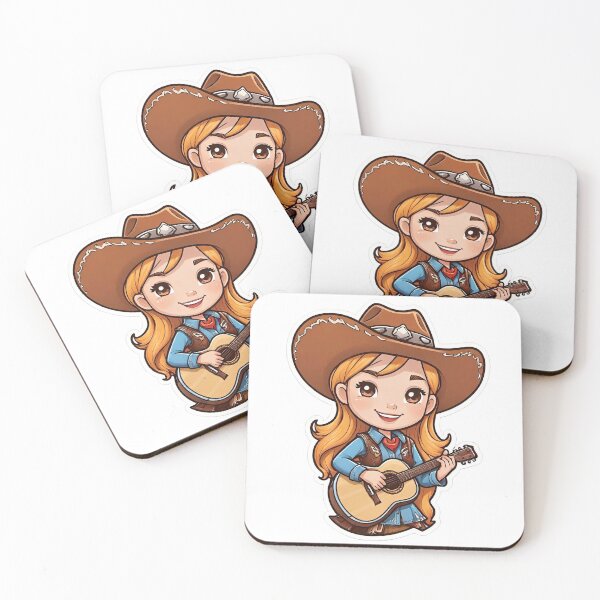 Item preview, Cowgirl with guitar designed and sold by SamJanner.
