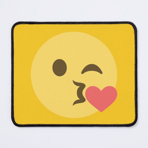 Item preview, Face Blowing a Kiss With Heart Emoji designed and sold by patternsbyposh.