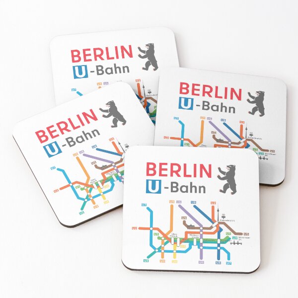 Item preview, Berlin U-Bahn diagram designed and sold by shbubble1.