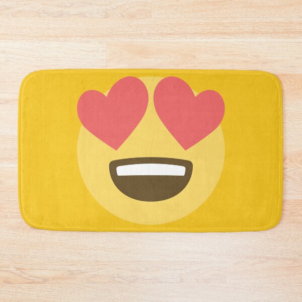 Item preview, Smiling Face With Heart Eyes Emoji designed and sold by patternsbyposh.
