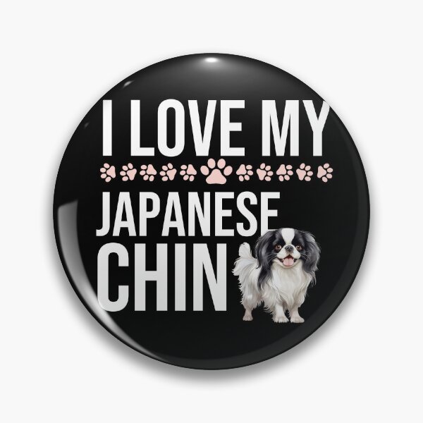 Item preview, I Love My Japanese Chin designed and sold by TheAnimalZ00.