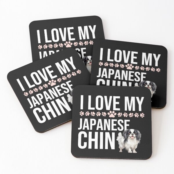 Item preview, I Love My Japanese Chin designed and sold by TheAnimalZ00.