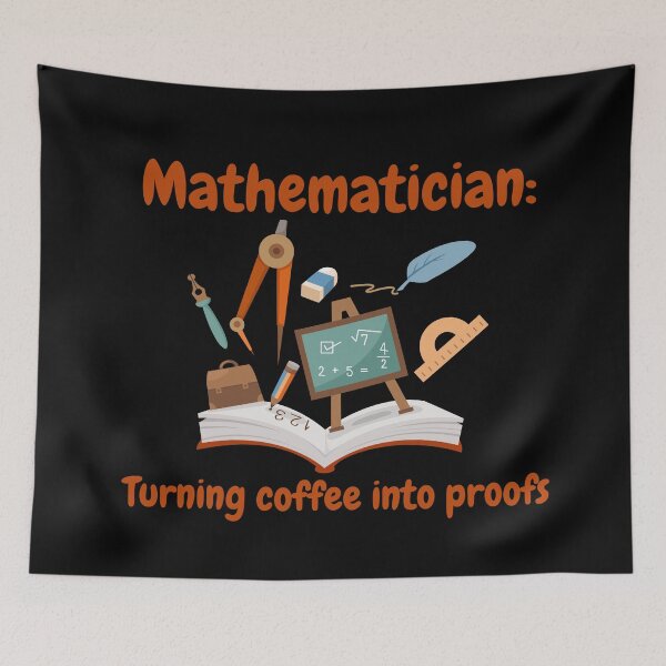 Artikelvorschau, Mathematiker, Kaffee in Beweise umwandeln, lustige Mathematik entworfen und verkauft von NoetherSym.