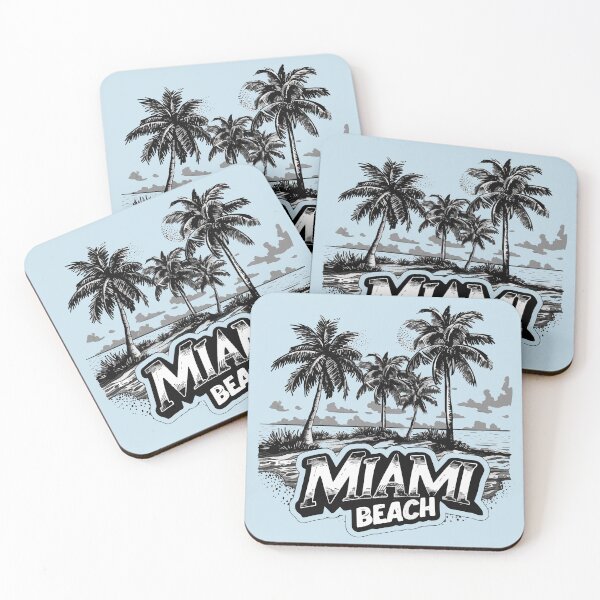 Item preview, Miami Beach Florida designed and sold by VelvetRoom.