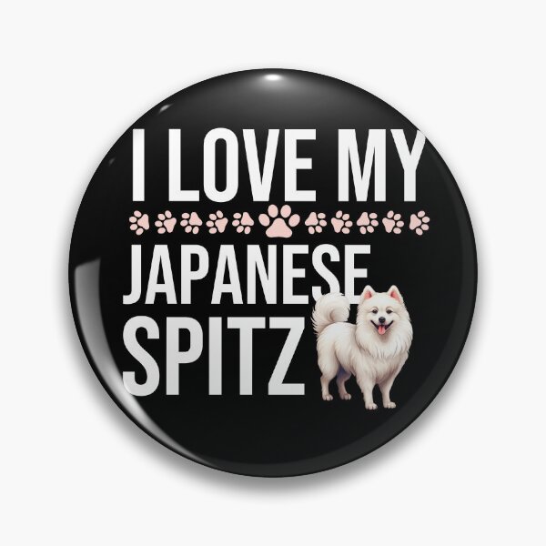 Item preview, I Love My Japanese Spitz designed and sold by TheAnimalZ00.