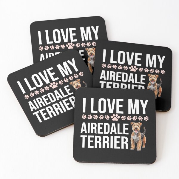 Item preview, I Love My Airedale Terrier designed and sold by TheAnimalZ00.