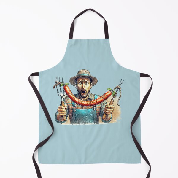 Item preview, Gardeners Jumbo Sausage. Sausage on a Fork. GetForked designed and sold by Get-Forked.