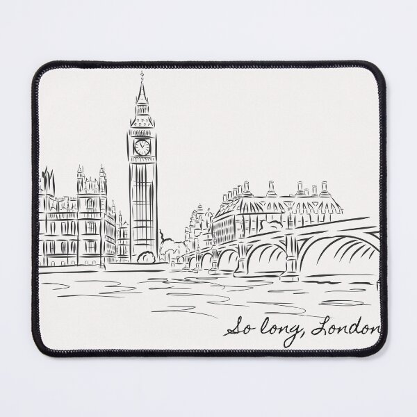 Item preview, So long London design designed and sold by BookClub1989.
