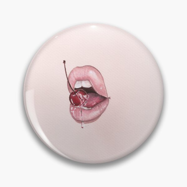 Item preview, glossy cherry bite designed and sold by timeforpaint.