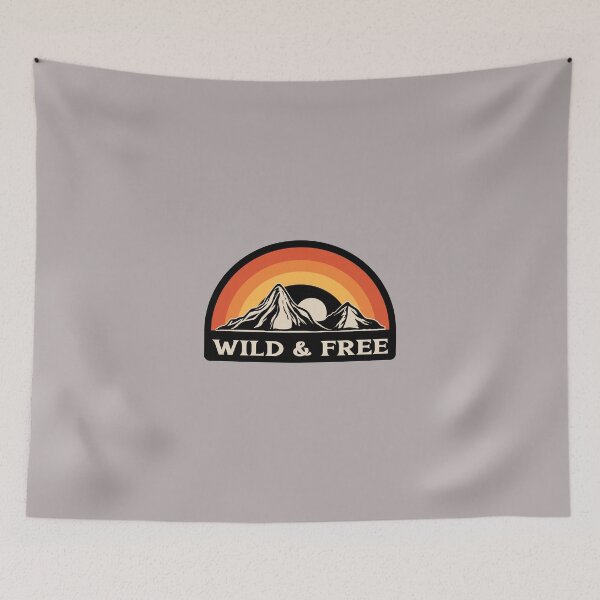 Item preview, Camping Wild and Free designed and sold by chancieteeshop.
