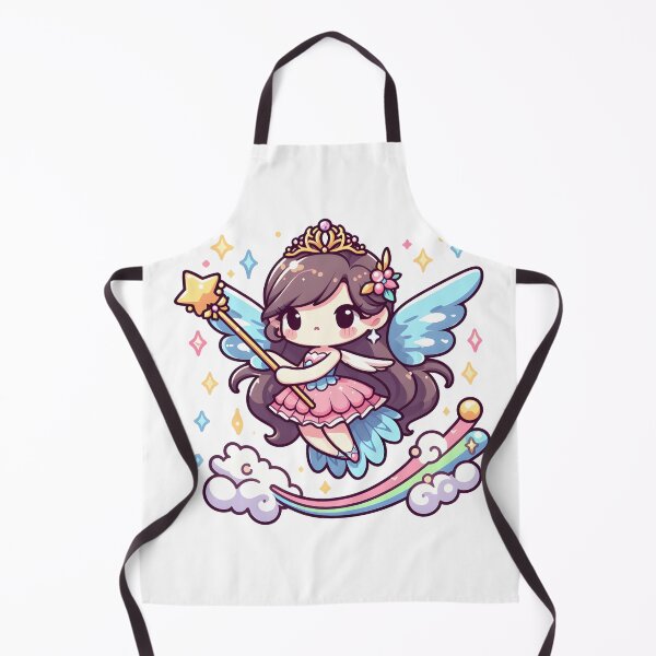 Item preview, Kawaii Magical Harpy With Wand And Tiara designed and sold by CanvasCutie.
