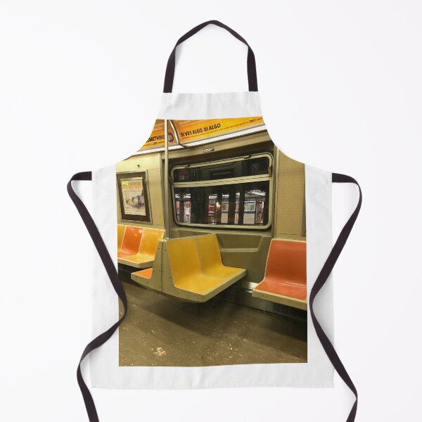 Item preview, Empty seats on a NYC subway designed and sold by OutOfTordinary.