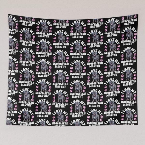 Item preview, I Love My Neopolitan Mastiff designed and sold by TheAnimalZ00.