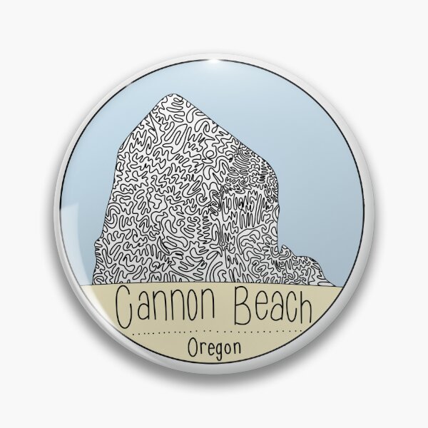 Item preview, Cannon beach doodle  designed and sold by MadebyJam.