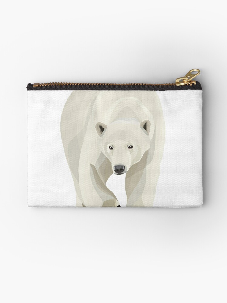 Polar Bear Zipper Pouch for Sale by mmahoney20