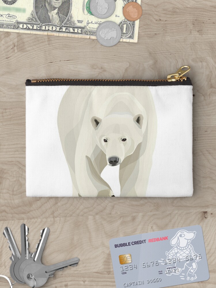 Polar Bear Zipper Pouch for Sale by mmahoney20