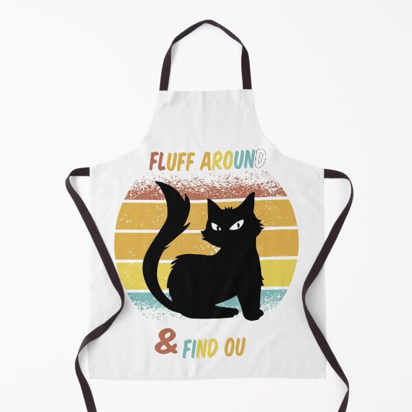 Item preview, retro vintage Fluff Around And Find Out amazing for mom,dad,daughter,son small cat designed and sold by limanol.