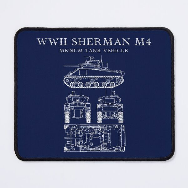 Item preview, Blueprints American Tank World War 2 designed and sold by Blok45.