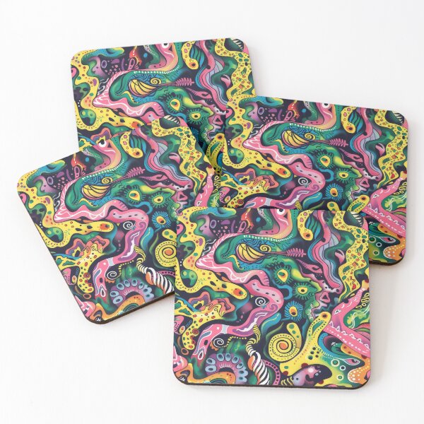 Item preview, Ethereal Fractal Bliss - Mesmerizing Art Pattern designed and sold by PaperCrazed.