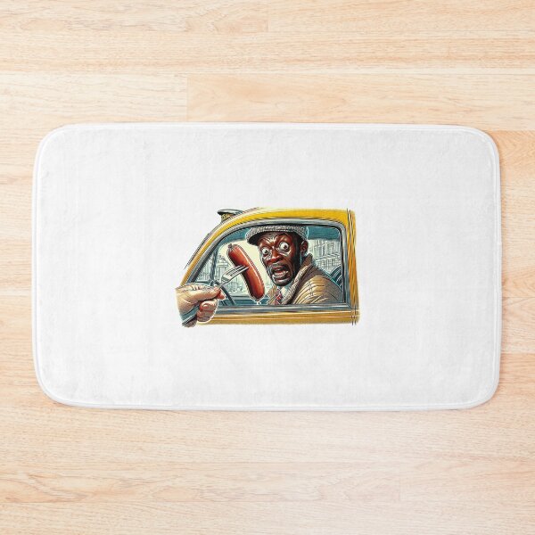 Item preview, New York Taxi, sausage on a Fork. Get Forked designed and sold by Get-Forked.