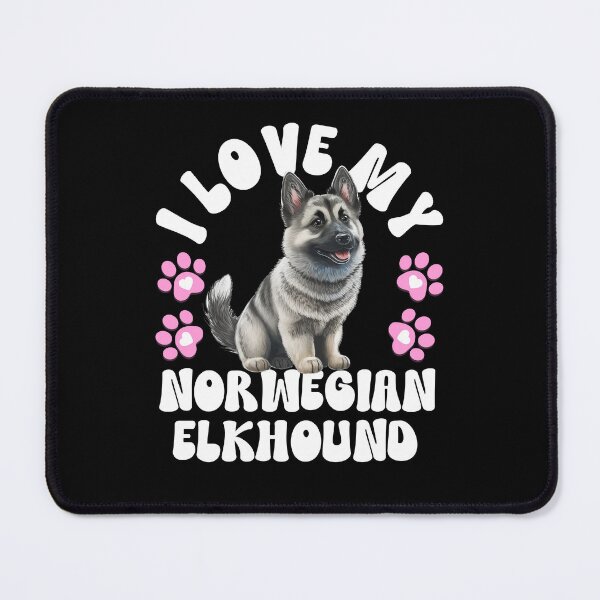 Item preview, I Love My Norwegian Elkhound designed and sold by TheAnimalZ00.