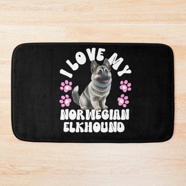 Item preview, I Love My Norwegian Elkhound designed and sold by TheAnimalZ00.