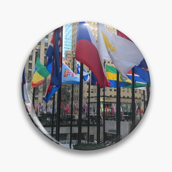 Item preview, Flags of the World at Rockefeller Center designed and sold by OutOfTordinary.