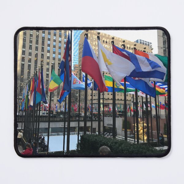 Item preview, Flags of the World at Rockefeller Center designed and sold by OutOfTordinary.