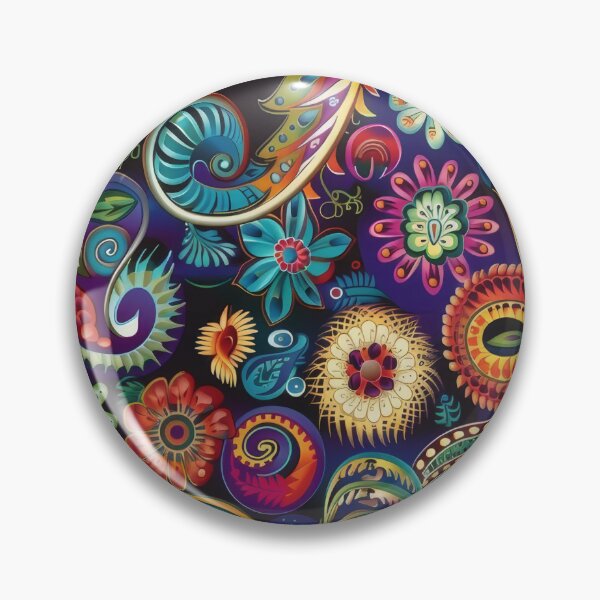 Item preview, Psychedelic Fractal Wonderland: Mesmerizing Art Print designed and sold by PaperCrazed.