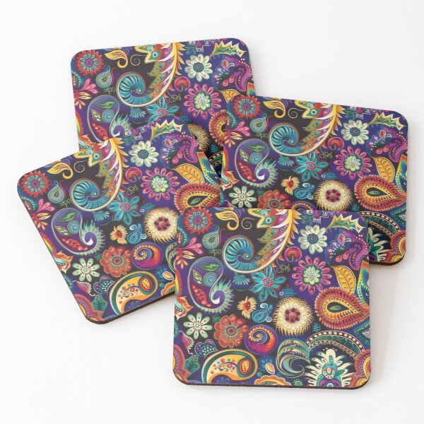 Item preview, Psychedelic Fractal Wonderland: Mesmerizing Art Print designed and sold by PaperCrazed.