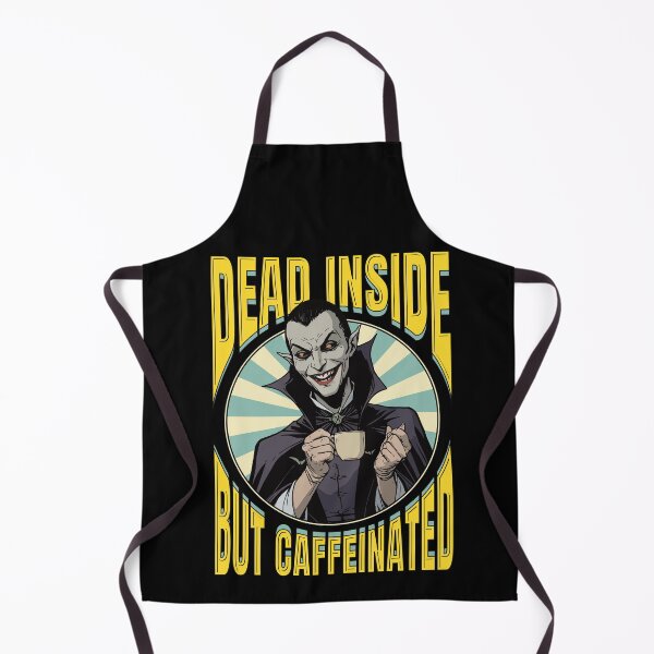 Item preview, Dead Inside But Caffeinated Vampire Ver 2 designed and sold by thecatcouch.
