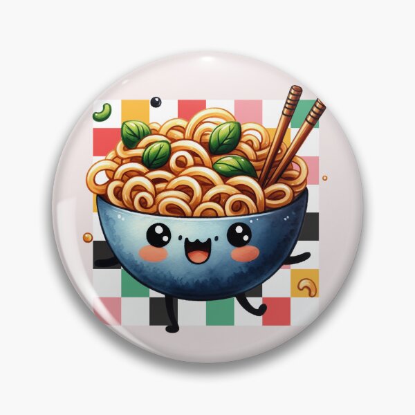 Item preview, Cute Kawaii Dancing Ramen Bowl designed and sold by AlienOccupation.