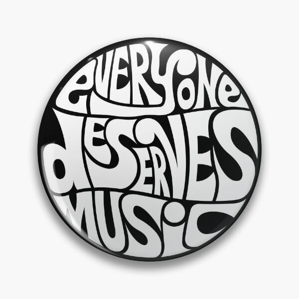 Item preview, Everyone Deserves Music - WHITE designed and sold by DarkSunglasses.