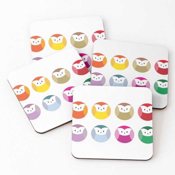 Item preview, Color Owls designed and sold by Graphicnakama.