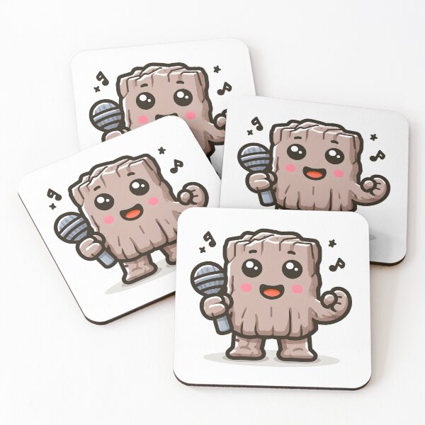 Item preview, Kawaii Kawaii Golem With Microphone designed and sold by CanvasCutie.