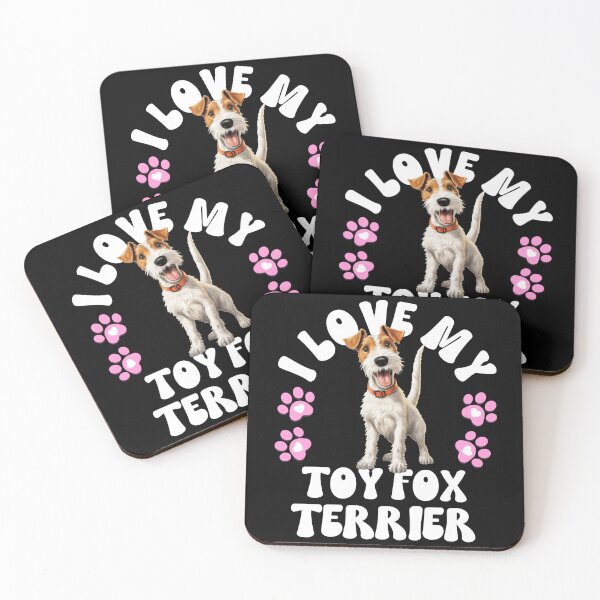 Item preview, I Love My Toy Fox Terrier designed and sold by TheAnimalZ00.