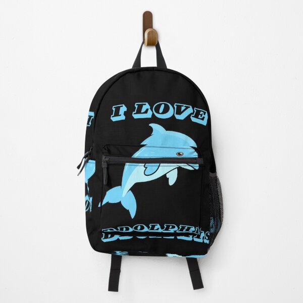 Item preview, I LOVE DOLPHINS, GIFT IDEA FOR DOLPHINS LOVERS designed and sold by YourTrendyTees.