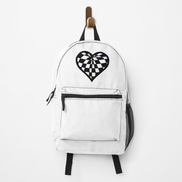 Item preview, Checkered illusion heart designed and sold by Pandaerable.